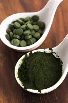 Alternative Medizin Drucke: Grüne Chlorella
