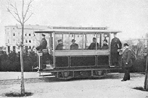 Industrial Revolution Transportation Drucke: The Gross Lichterfelde Tramway