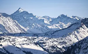 Tyrol Austria Landscape Photography Drucke: Grossglockner summit in winter