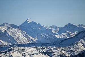 Tyrol Austria Landscape Photography Drucke: Grossglockner summit in winter