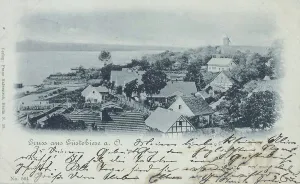 Deserted European Village Scene Drucke: Guestebiese an der Oder, Gozdowice