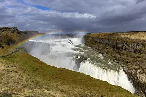 Gullfoss Waterfall Drucke: Gullfoss, Iceland