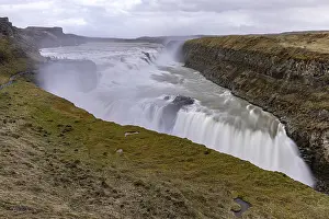 Gullfoss Waterfall Drucke: Gullfoss, Iceland