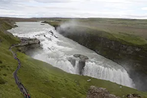 Gullfoss Waterfall Drucke: Gullfoss, island