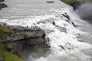 Geothermal Power Europe Drucke: Gullfoss, island