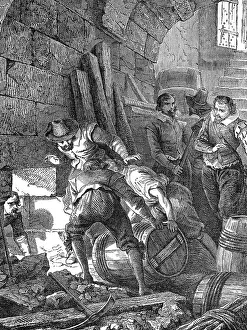 British Historical Events Drucke: The Gunpowder Plot of 1605
