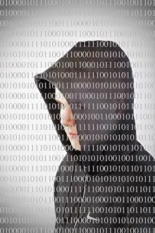 Cybercrime Protection Drucke: Hacker