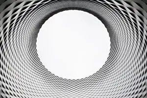 Central Europe Architectural Style Drucke: Hall ceiling, modern architecture