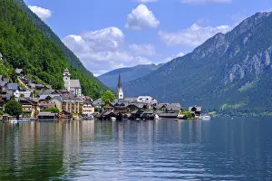 Hallstatt Lake Drucke: Hallstatt am Hallstatter See