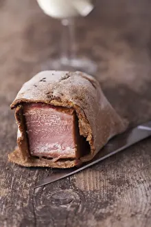 Empty Bakery Products Drucke: Ham baked in bread dough
