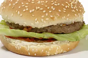 Foodstuff Photography Drucke: Hamburger