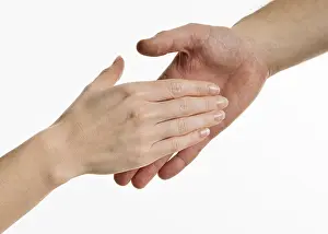 Business Attire Photo Drucke: Hands handshake
