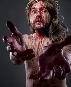 Biblical Figure Depiction Drucke: Hands, Jesus christ