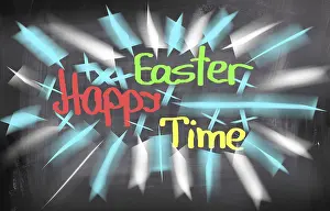 Happy Easter Concept