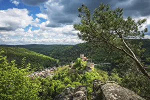 Famous Places In Austria Drucke: Hardegg Castle in Austria