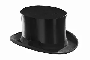 Empty Studio Background Image Drucke: Top hat