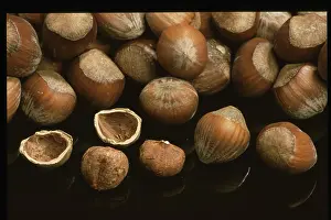 Hazelnut Nutrition Drucke: Hazelnuts