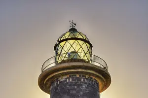 Barren Canary Islands Drucke: HDR, backlight, lighthouse, close