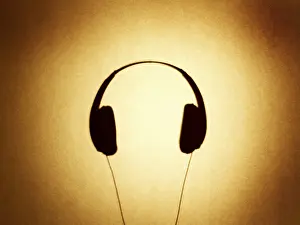 Leisure Activity Photo Drucke: Headphone
