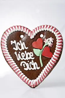 Heart Shaped Gingerbread Drucke: Heart of gingerbread