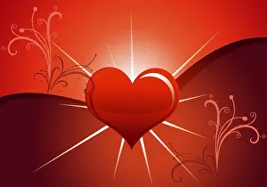 Heart Symbol Drucke: Heart, illustration