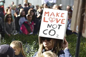 Global Warming Awareness Drucke: Heidelberg, Germany