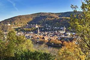 European City Portrait Drucke: Heidelberg, Germany