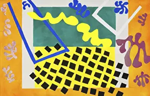 Drucke von Henri Matisse, Henri Emile Benoit Matisse (geboren am 31. Dezember 1869, gestorben am 3. November 1954 in Cimiez), französischer Maler, Grafiker, Zeichner, Klassischer Modernist Henri Matisse Drucke: Henri Matisse, Henri Emile Benoit Matisse (geboren am 31. Dezember 1869)