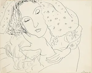 Drucke von Henri Matisse, Henri Emile Benoit Matisse (geboren am 31. Dezember 1869, gestorben am 3. November 1954 in Cimiez), französischer Maler, Grafiker, Zeichner, Klassischer Modernist Henri Matisse Drucke: Henri Matisse, Henri Emile Benoit Matisse (geboren am 31. Dezember 1869)