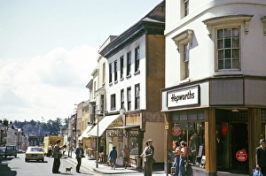 Hepworths Schneiderladen, Broad Street, Ludlow, Shropshire, England, UK 1972