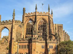 Coventry Drucke: Hohe Dynamikbereich HDR St.-Michaels-Domkirche
