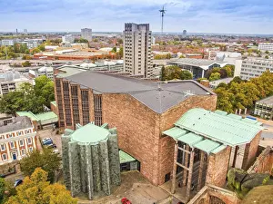 Coventry Drucke: Hohe Dynamikbereich HDR St.-Michael-Domkirche
