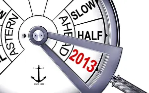 New Year Celebration Drucke: High resolution rendering of a 2013 power concept