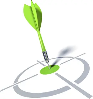 Deserted Ball Game Drucke: High resolution rendering of dart and goal