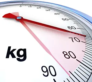 Weight Loss Concept Drucke: high resolution rendering of a losing weight concept
