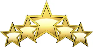 Computer Graphic Design Drucke: High resolution rendering of a ranking concept