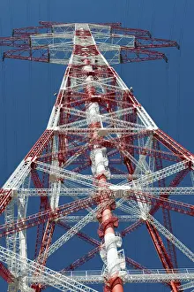 Power Generation Drucke: High voltage pylon