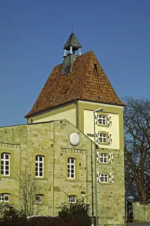 Old Town Architecture Europe Drucke: Hilter, tower, building