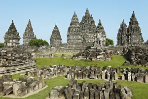 Hindu Temple Complex Drucke: Hindu temple complex Prambanan