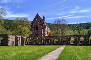 Southern Germany Churches Drucke: Hirsau Monastery, former monastery complex of St