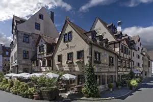 Middle Europe Historical Image Drucke: Historic bratwurst kitchen, first mentioned in a document in 1419