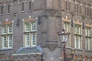 Drucke von Amsterdam Drucke: Historic brick house print amsterdam