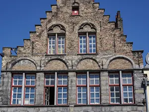 European Heritage Sites Drucke: Historic building with gabled structure