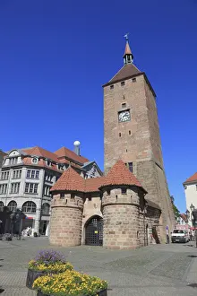 Middle Franconia Urban Environment Drucke: In the historic centre of Nuremberg