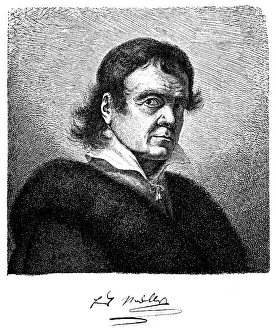 Geschichtliches Druckwerk, Etchung aus dem Jahr 1816