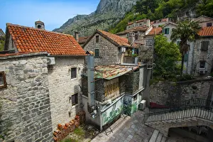 Drucke von Historische Plätze und Gassen Altstadt von Kotor, Bucht von Kotor, Montenegro Montenegro Drucke: Historische Plätze und Gassen Altstadt von Kotor