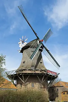 Historic Windmill Germany Drucke: Historic windmill, slaughter mill