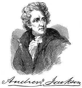 US President History Drucke: Historical drawing from the U.S