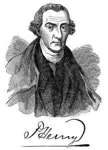 Patrick Henry Portrait Drucke: Historical drawing from the U.S