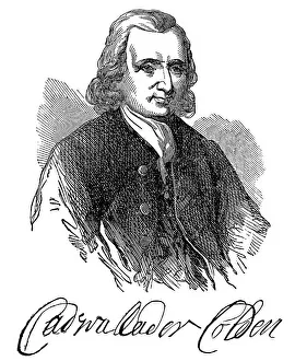 US History Illustration Drucke: Historical drawing from the U.S